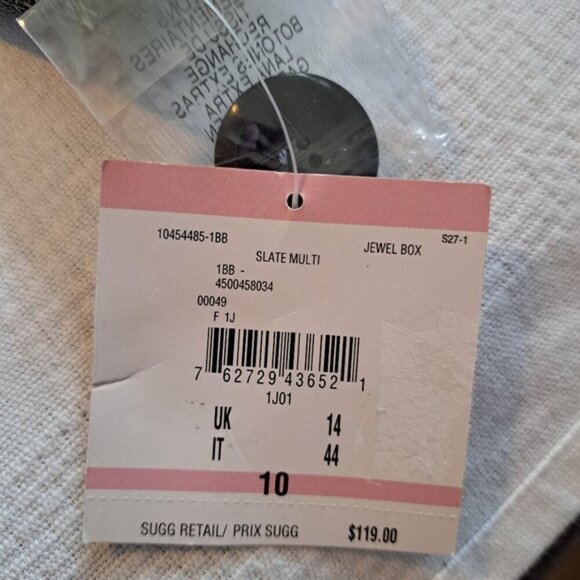 Kasper Separates women's size 10 jewel box slate multi shade gray blazer NWT - Picture 2 of 6